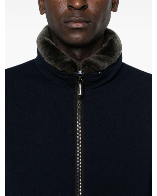 Moorer Blue 'Bellati' Padded Jacket for men