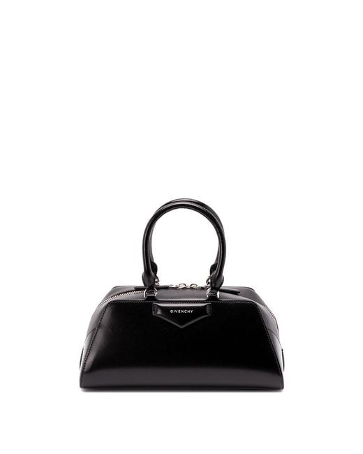 Givenchy Black 'Antigona East West' Small Bag