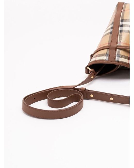 Burberry Multicolor Mini Drawstring Bucket Bag