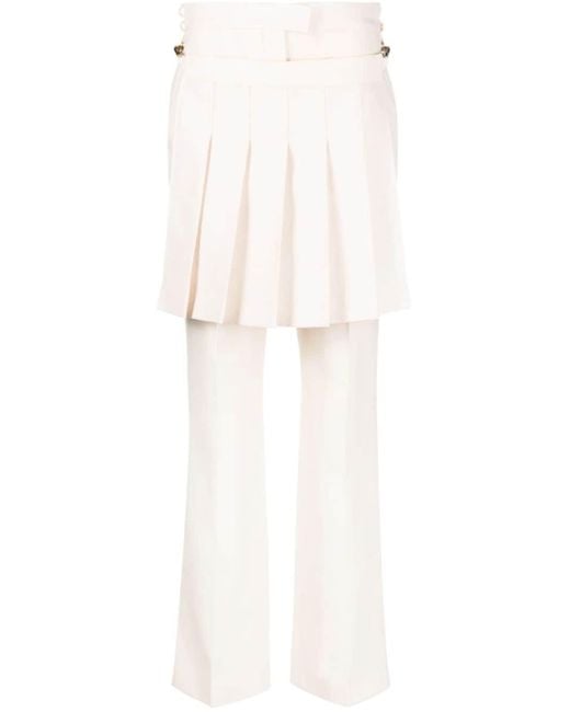 Fendi white pants cheap