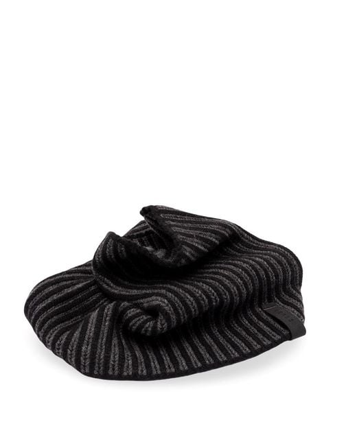 Sease Black Scarf for men