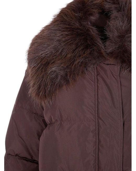 Twinset Purple Padded Jacket
