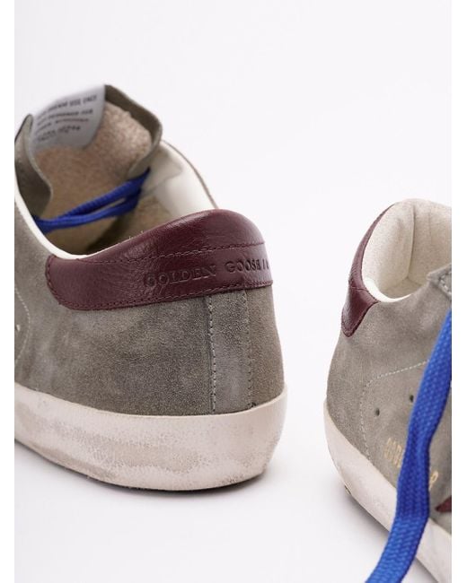 Golden Goose Deluxe Brand White 'Super-Star' Sneakers for men