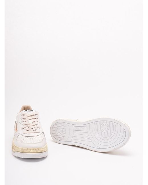 Autry White X Maison Mihara' 'Sup Vint Low' Sneakers for men