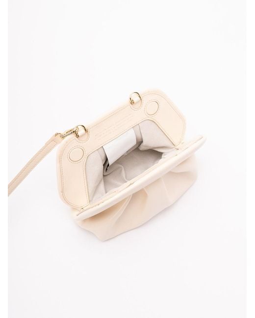 THEMOIRÈ Natural 'Bios Vegan Fabric' Small Clutch Bag