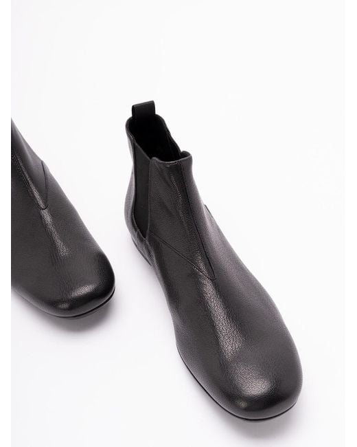 Prada Black Leather Boots for men