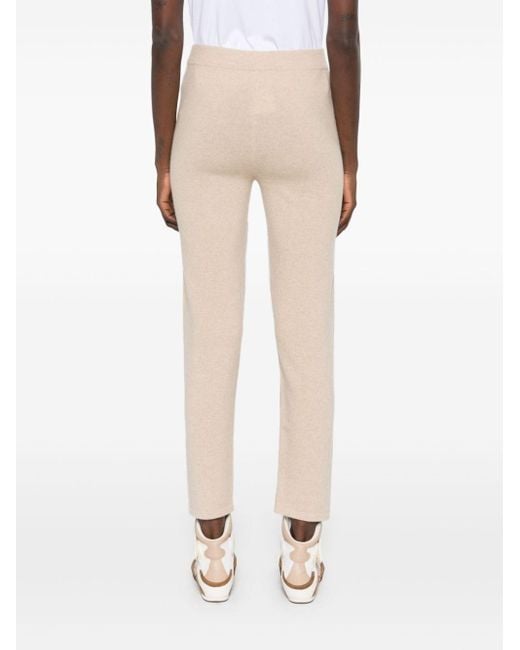 Max Mara Natural 'Larix' Knit Pants