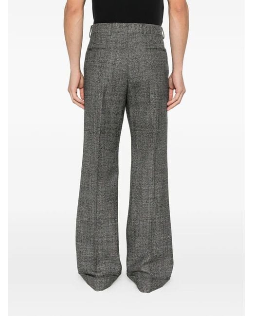 Valentino Garavani Gray Formal Pants for men