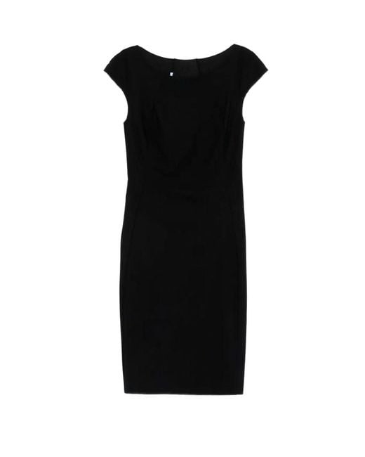 Patrizia Pepe Black Sleeveless Midi Dress