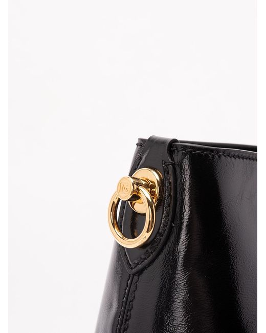 Dolce & Gabbana Black Large 'Vittoria' Bag