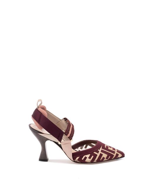 Fendi Pink 'Colibrã¬ Slingbacks