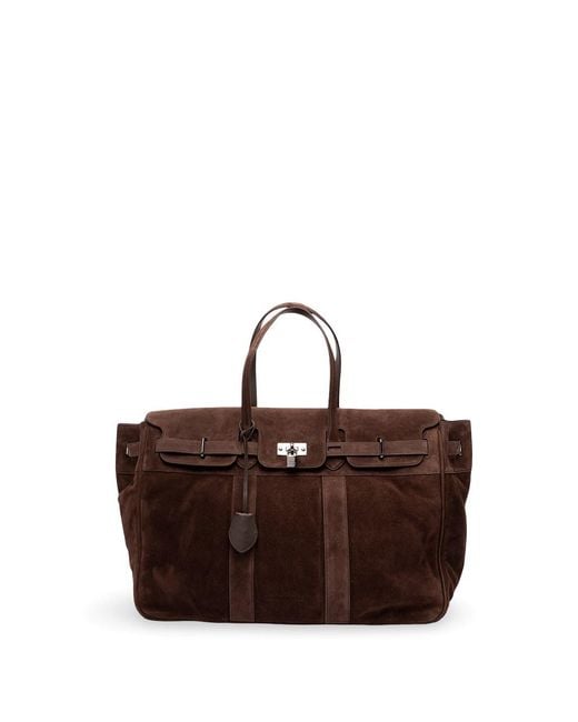 Brunello Cucinelli Brown Travel Bag