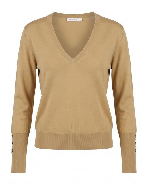 Patrizia Pepe Natural Sweater