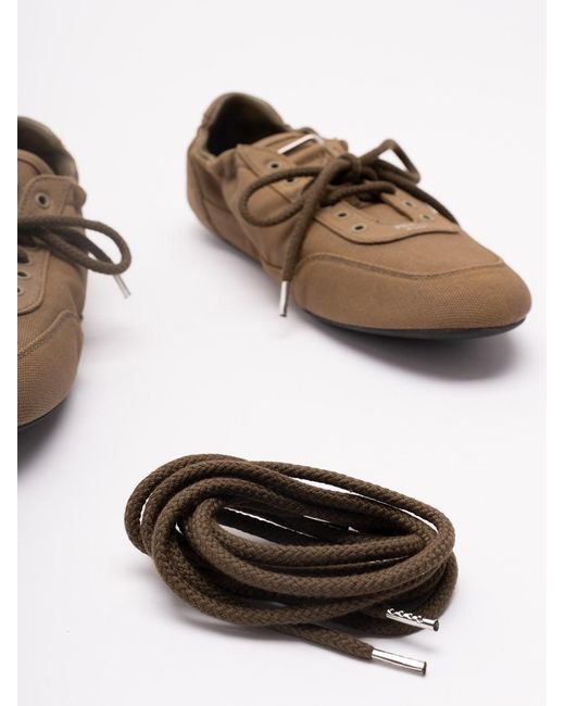 Prada Brown 'Collapse' Sneakers