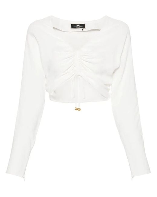 Elisabetta Franchi White Shirt