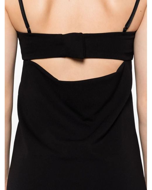 Sportmax Black Mini Dress