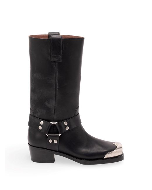 Paris Texas Black 'Roxy' Boots
