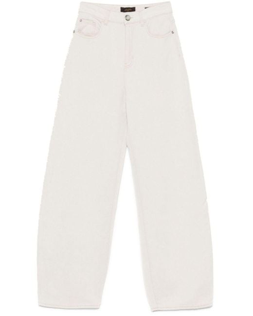 Moorer White 'Blanche' Pants