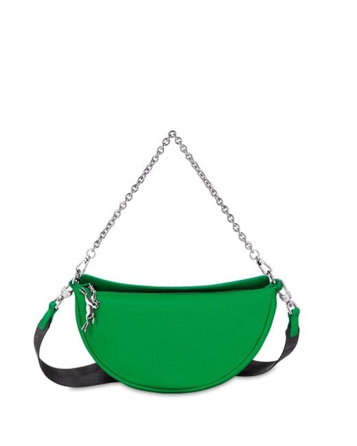 Longchamp Green `Smile` Small Crossbody Bag