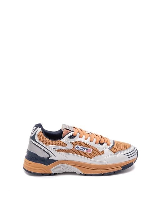 Autry Multicolor Hyperway Panelled Sneakers for men