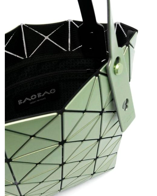 Bao Bao Issey Miyake Green `Lucent Boxy` Tote Bag