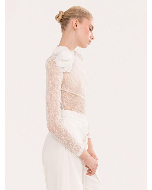 Nissa White Bodysuit