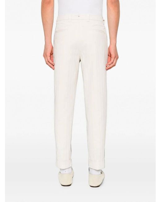 Berwich White Pants for men