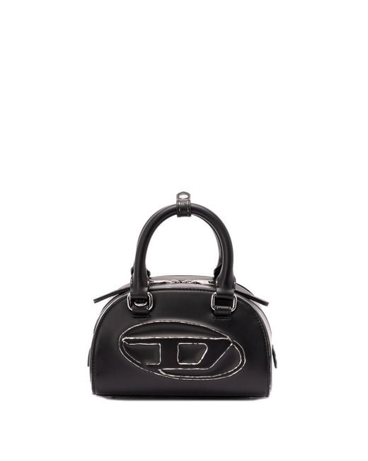 DIESEL Black '1Dr Dome Crossbody' Crossbody Bag