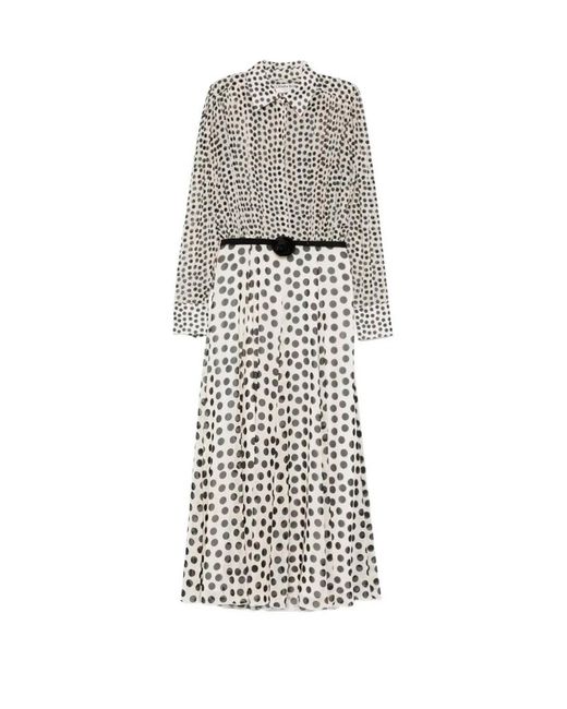 Chiara Boni White Liyan Long Dress