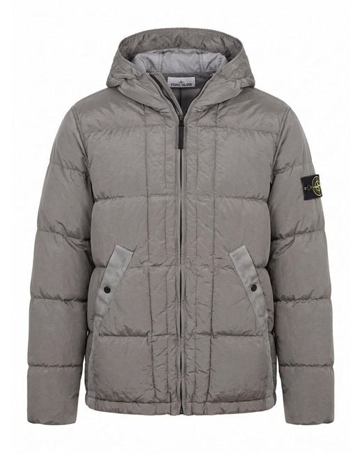 Stone Island Gray Nylon Metal for men