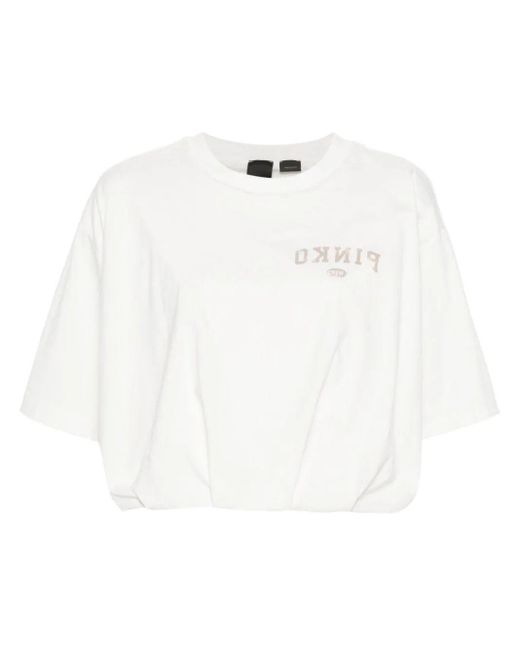 Pinko White `Torrone` T-Shirt