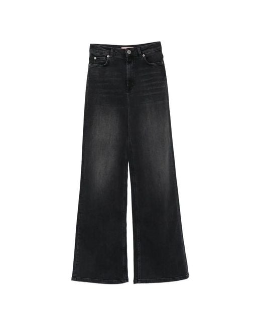 Twinset Black Jeans Straight Fit