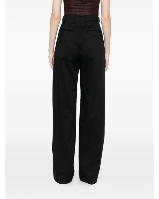 Berwich Black High-Waisted Pants