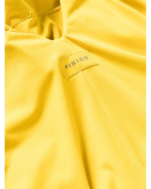 One-Piece Swimsuit di Fisico in Yellow