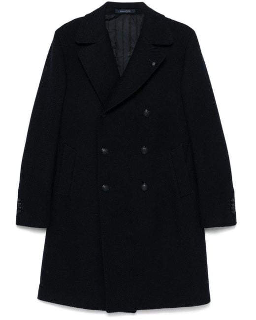 Tagliatore Blue Bruce Coat for men