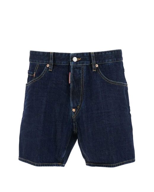 DSquared² Blue "Bro" Shorts for men