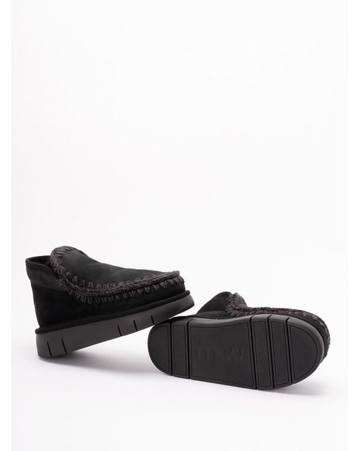 Mou Black 'Eskimo Bounce Sneaker'