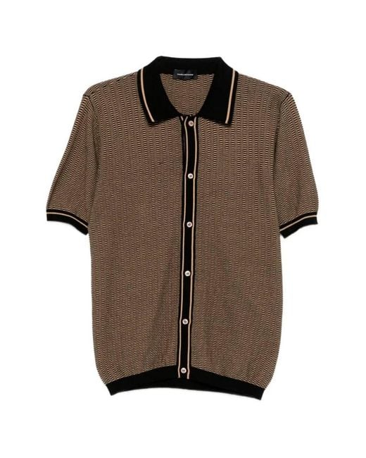 Tagliatore Brown Shirt for men