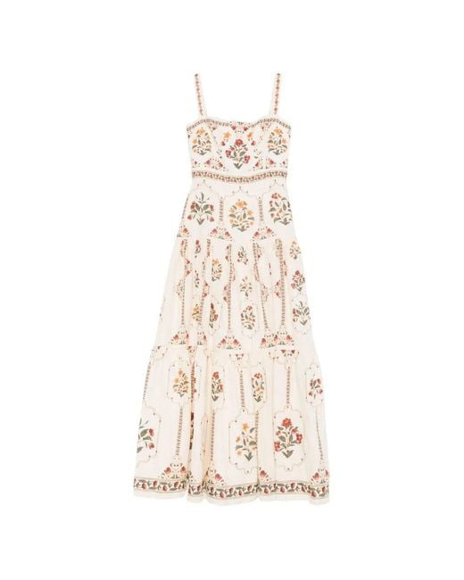 Agua Bendita White 'Lima Maxi Andes' Maxi Dress