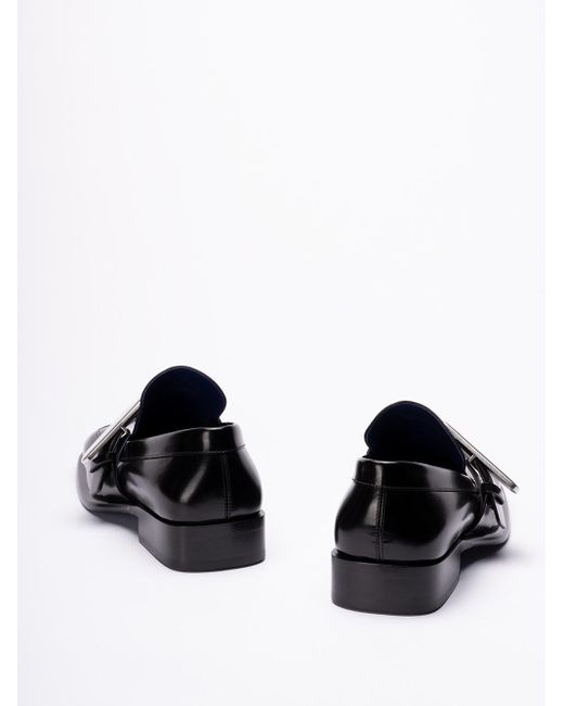 Burberry Black `Shield` Loafers for men