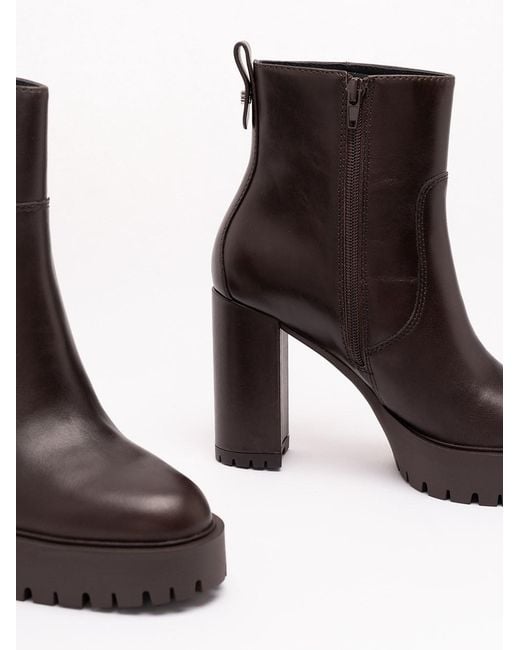 Pinko Brown 'Clara 01' Ankle Boots