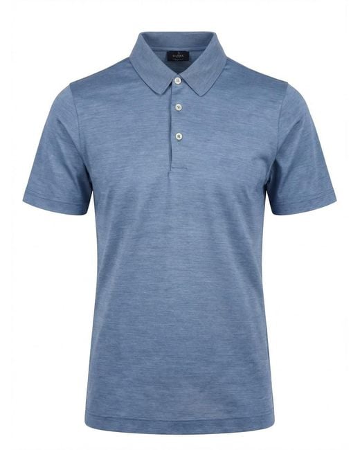 Barba Napoli Blue Polo for men