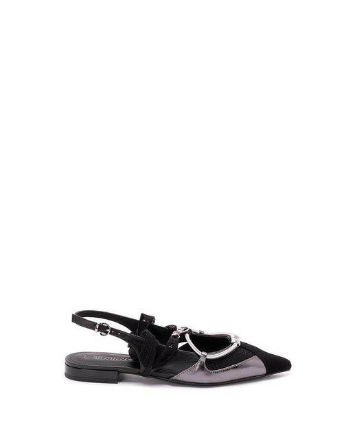 Pinko White 'Gianira 30' Slingbacks