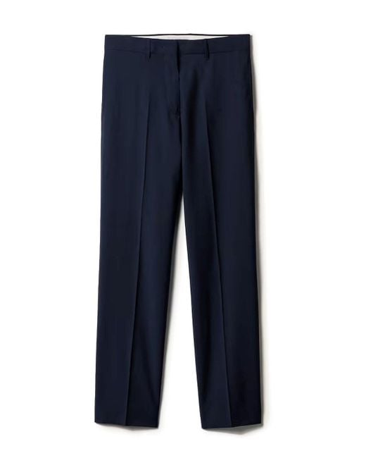 Miu Miu Blue Wool Pants