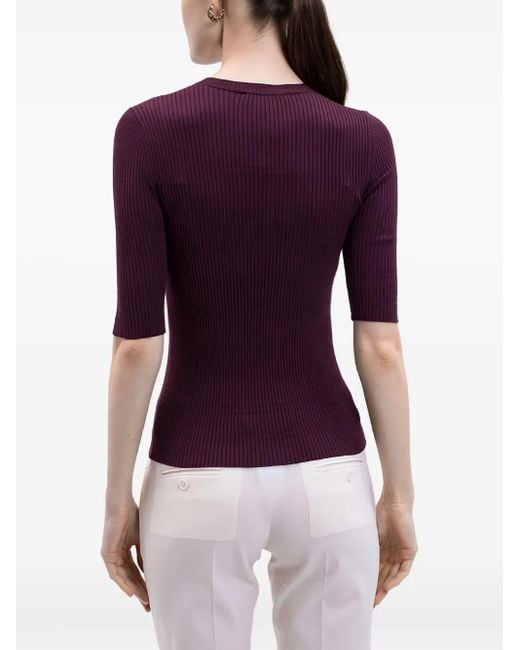 Twinset Purple Sweater
