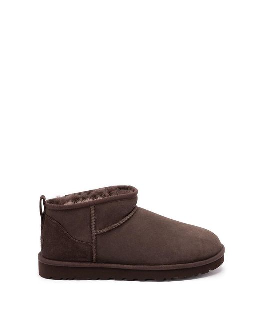 Ugg Brown Classic Ultra Mini Boots for men