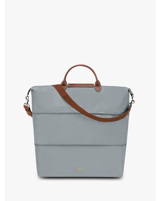 `Le Pliage Original` Small Extensible Travel Bag di Longchamp in Gray