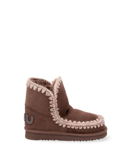 Mou Brown 'Eskimo 18 Glitter Logo'
