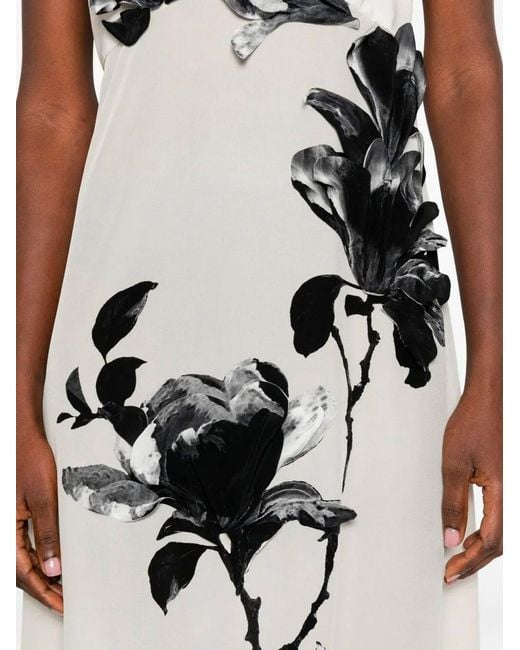 Ermanno Scervino White Long Dress