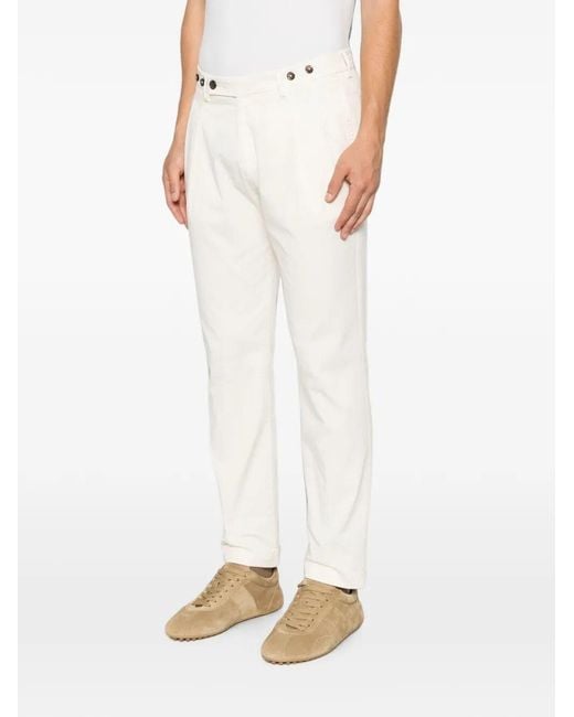 Berwich White Pants for men